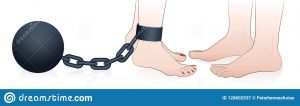 prison-ball-chain-partnership-feet-128602537