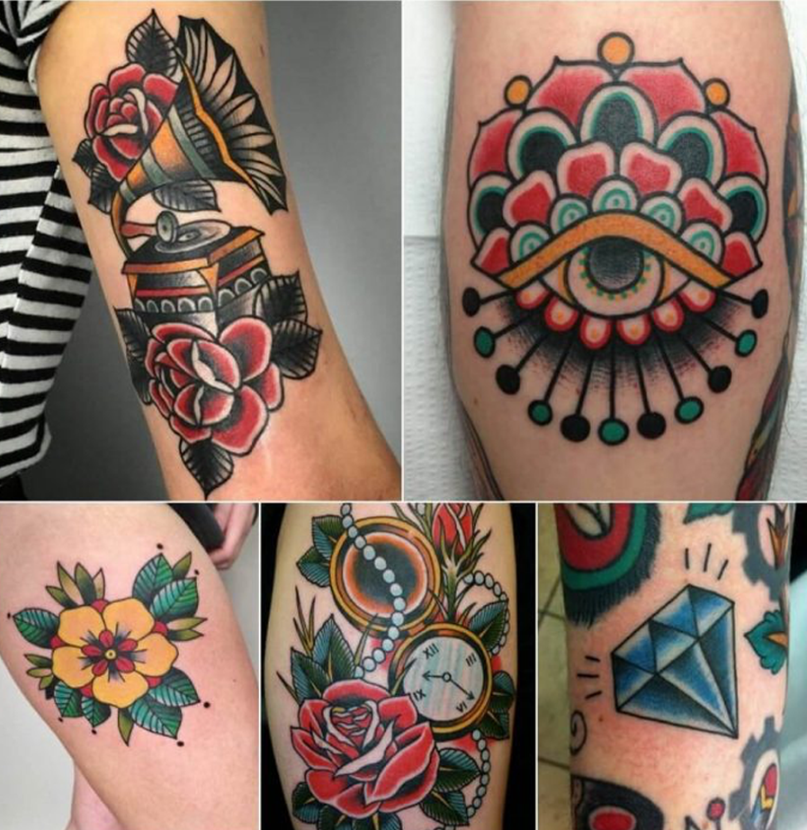 American traditional tetoviranje
