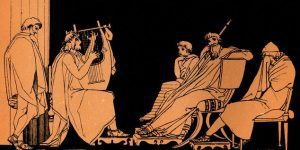 An illustration from The Odyssey by Homer, after an 1805 illustration by John Flaxman. --- Image by © Lebrecht Authors/Lebrecht Music & Arts/Corbis