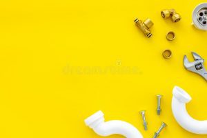 plumber-work-instruments-tools-gear-yellow-background-top-view-mockup-plumber-work-instruments-tools-gear-217378253