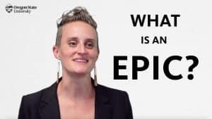 Video Thumbnail: "What is an Epic?": A Literary Guide for English Students and Teachers
