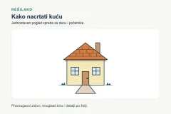 Kako nacrtati kuću: jednostavan crtež za decu i početnike
